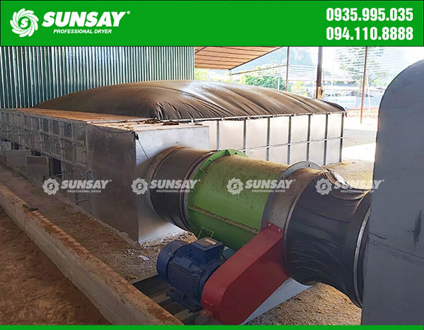 SUNSAY Việt Nam cung cấp máy sấy cám viên chất lượng